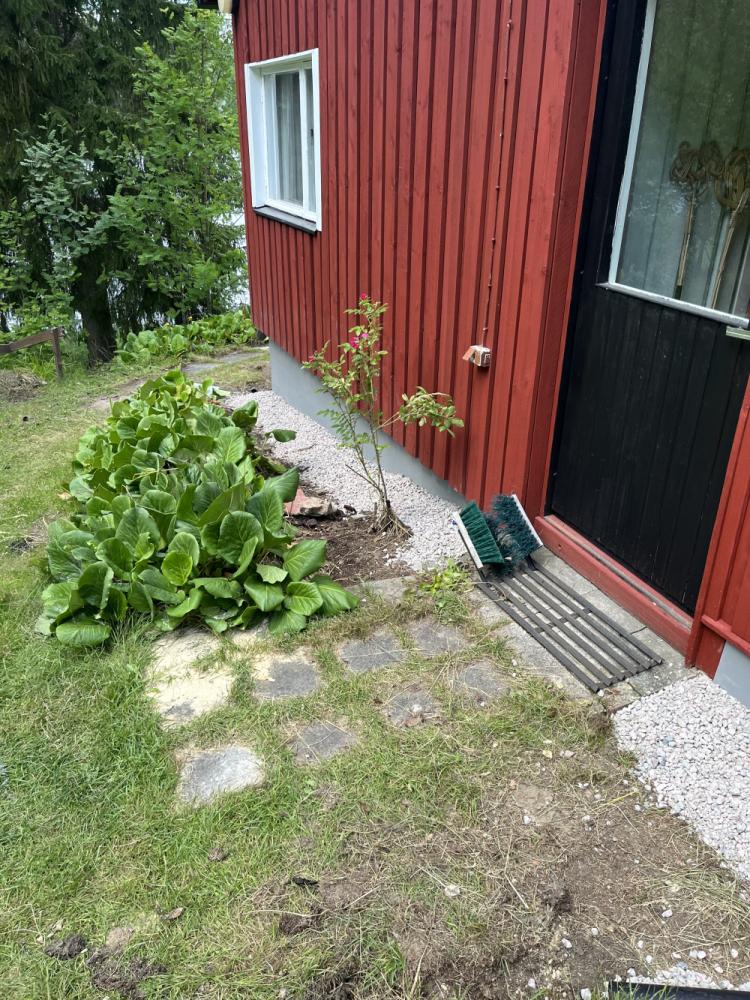 Ulkoverhouksen maalaus, sokkelin pinnoitus