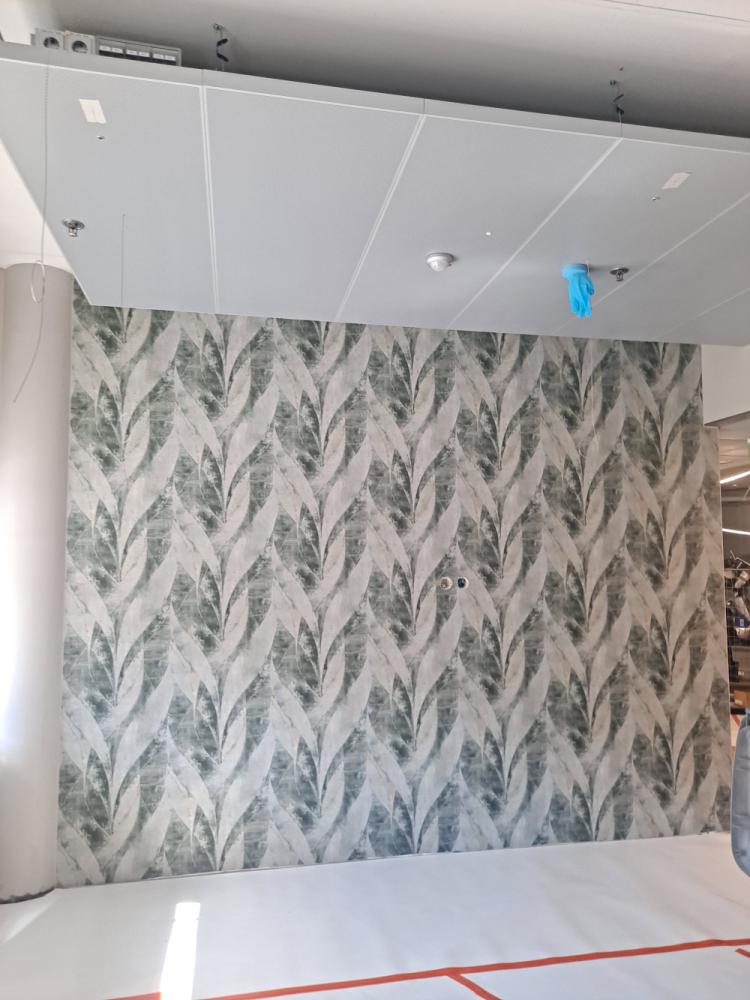 Tapetointi,2 seinää.