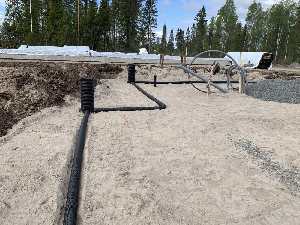 Talonpohjan maarakennustyöt