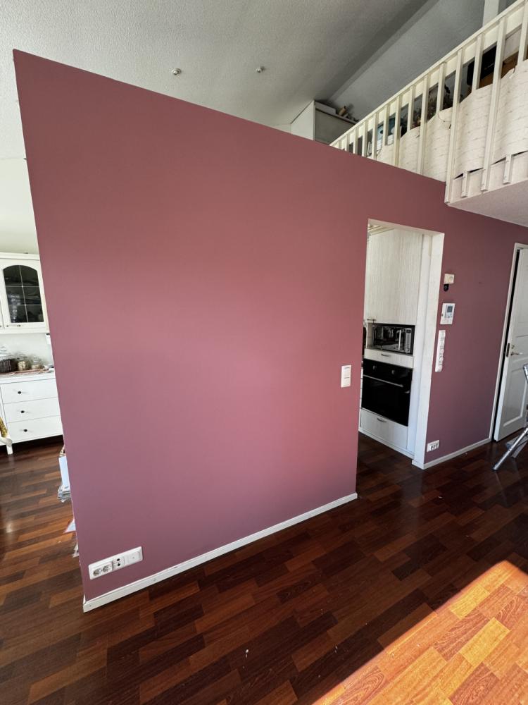 Tehosteseinän maalaus