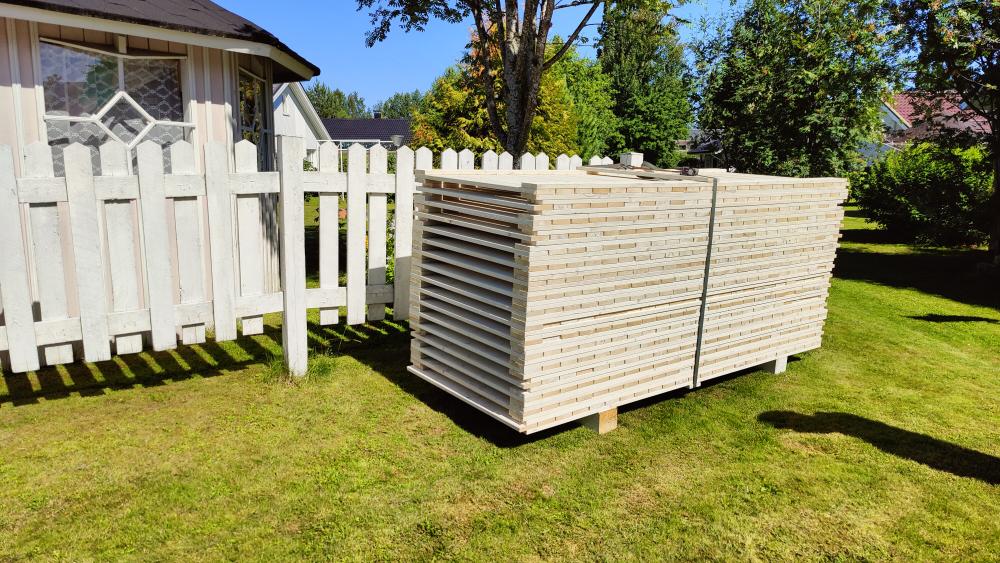 Aidan rakentaminen noin 50m