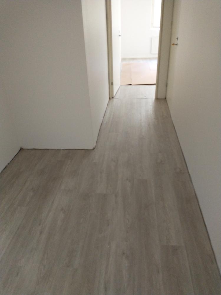 Eteisen laminaatin asennus + seinän tasotus