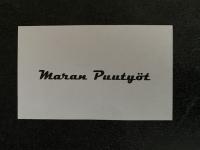 Maran Puutyöt logo