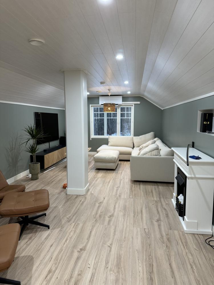 Omakotitalon yläkertarakennus