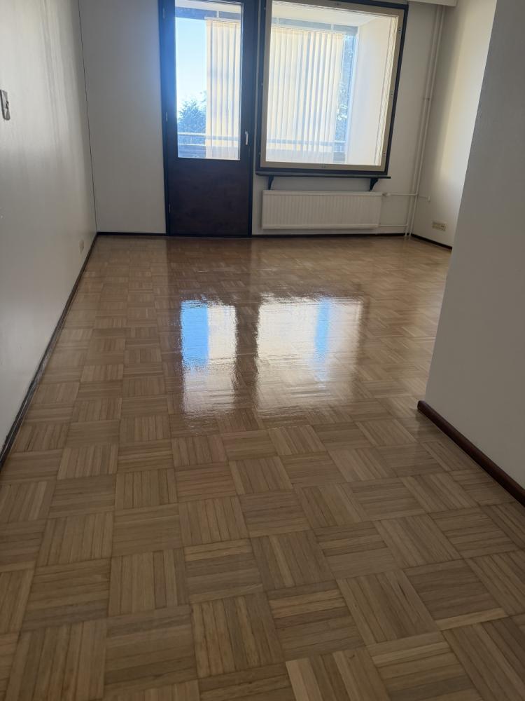 34m2 mosaiikkiparketin hionta ja lakkaus