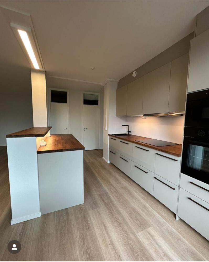 Keittiöremontti kerrostaloasuntoon