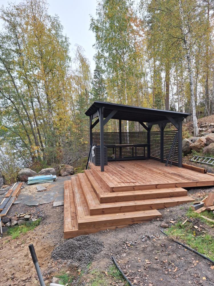 Kesäkeittiön rakentaminen