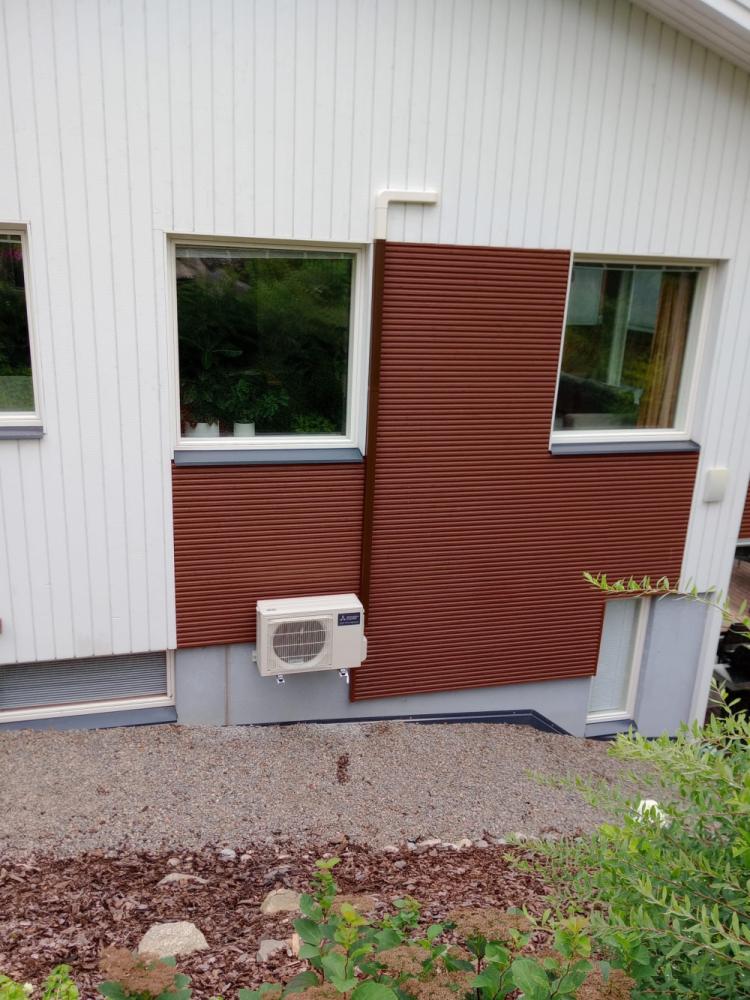 Ilmalämpöpumppu asennus