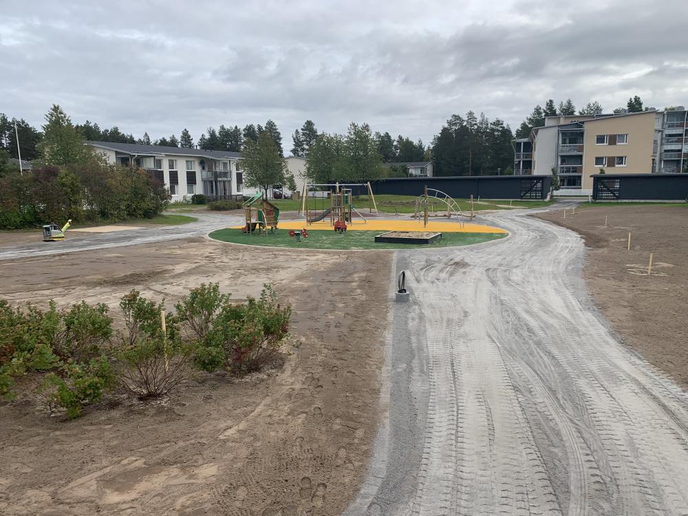 Kempeleen kunta , kunnallistekniset työt. Useana vuonna