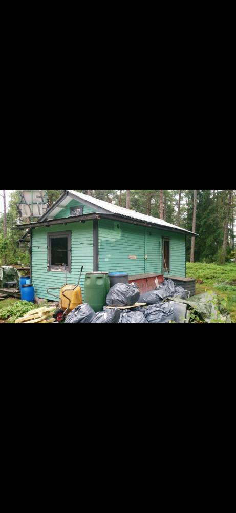 Kesämökin laajennus. 18m2 -> 50m2