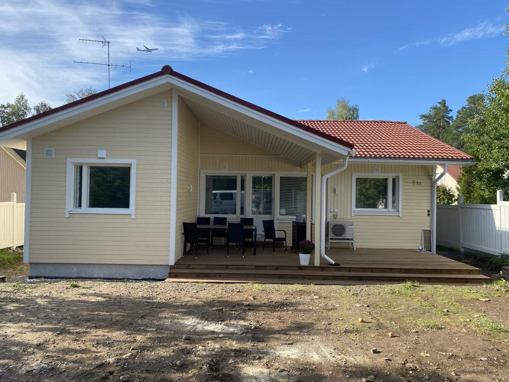 Omakotitalon laajennus