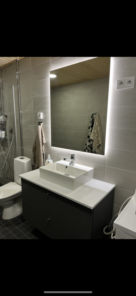 WC- kalusteiden uusinta