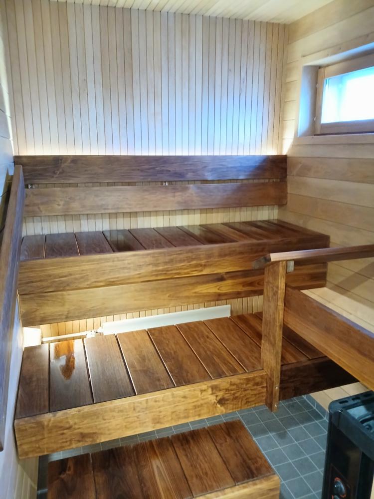 Kylpyhuone sauna remontti