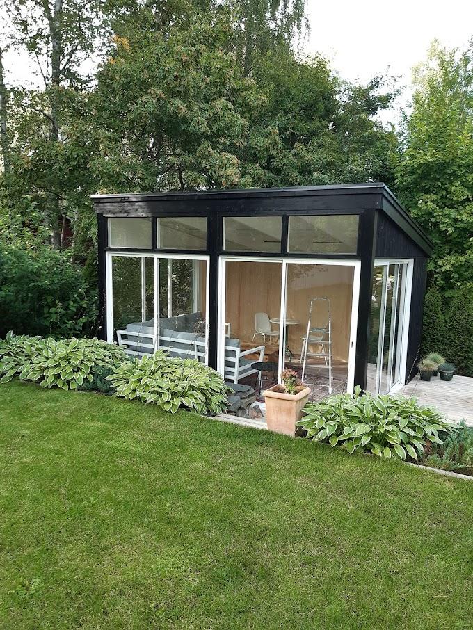 Pihamökkipaketin pystytys