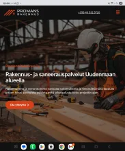 Promans Rakennus oy logo
