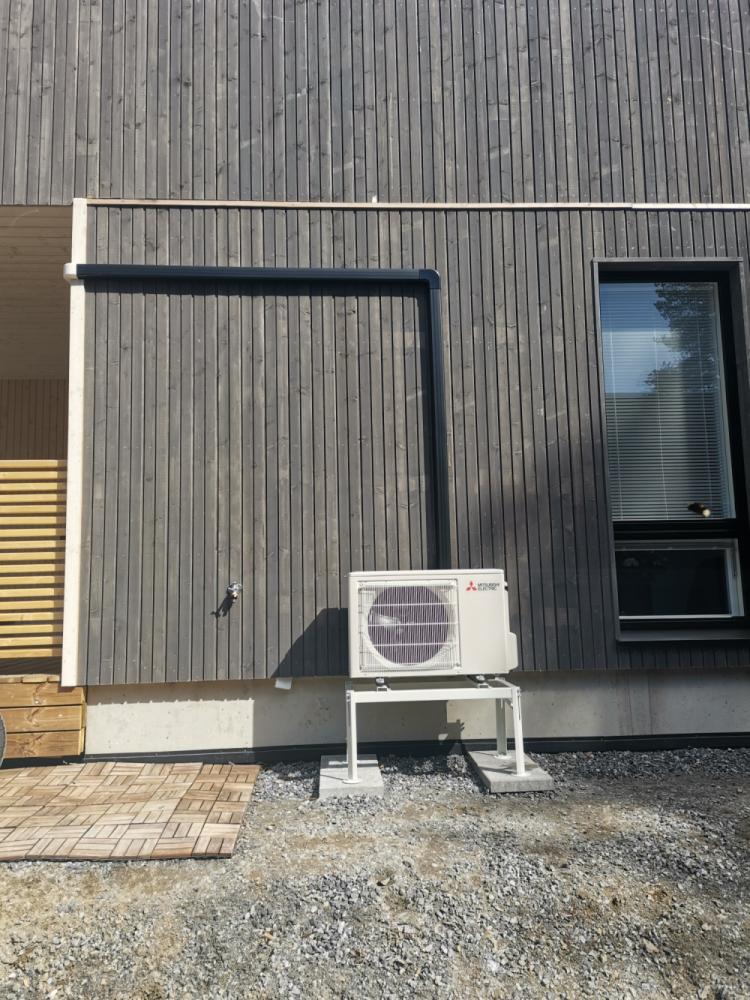 Ilmalämpöpumppu asennus