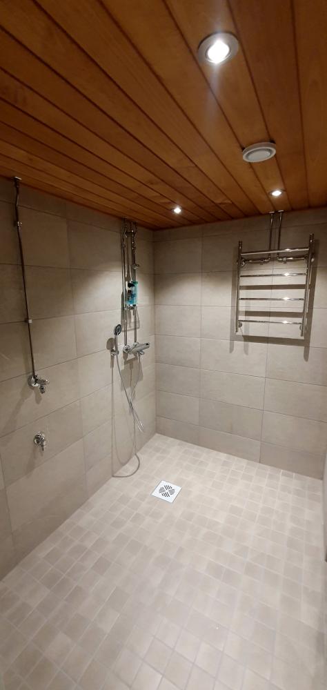 Kylpyhuone- ja saunaremontti