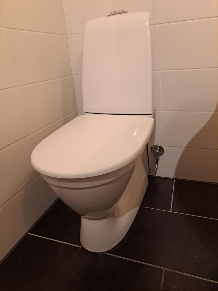 WC-pöntön vaihto