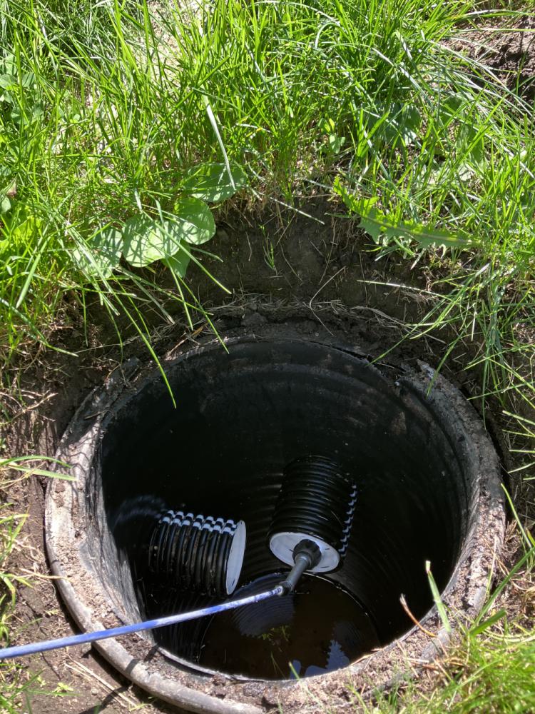 Salaojien huuhtelu ja kuvaus