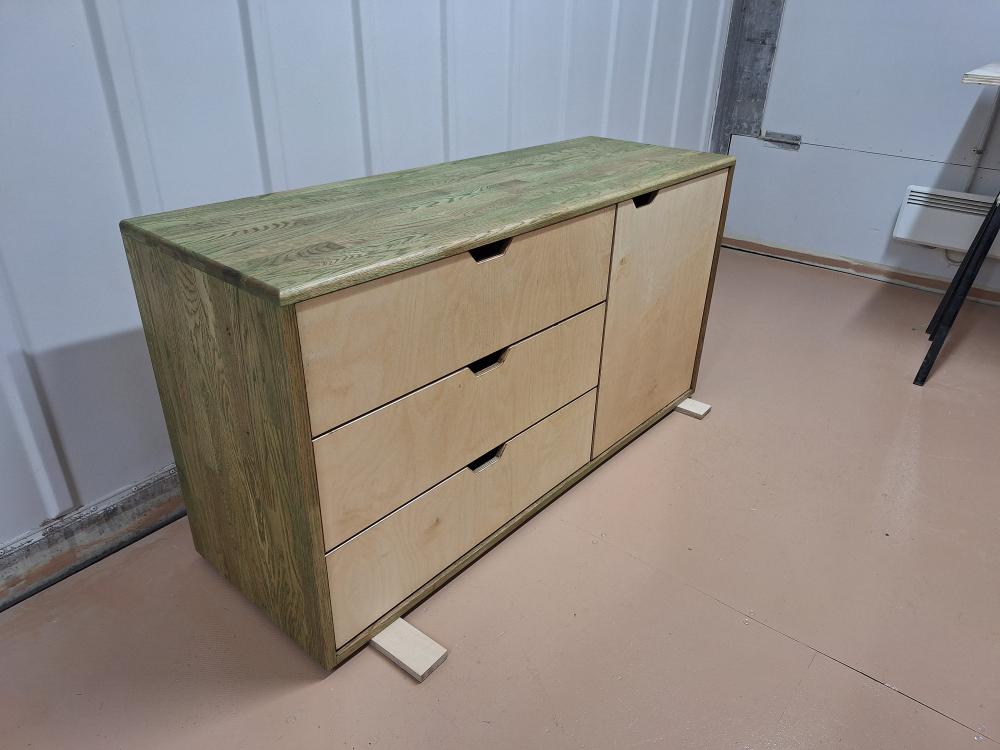 Tammi/koivu seinälipasto (puutyö)