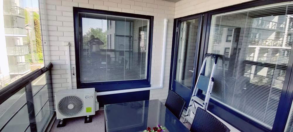 Ilmalämpöpumppu kerrostaloasuntoon