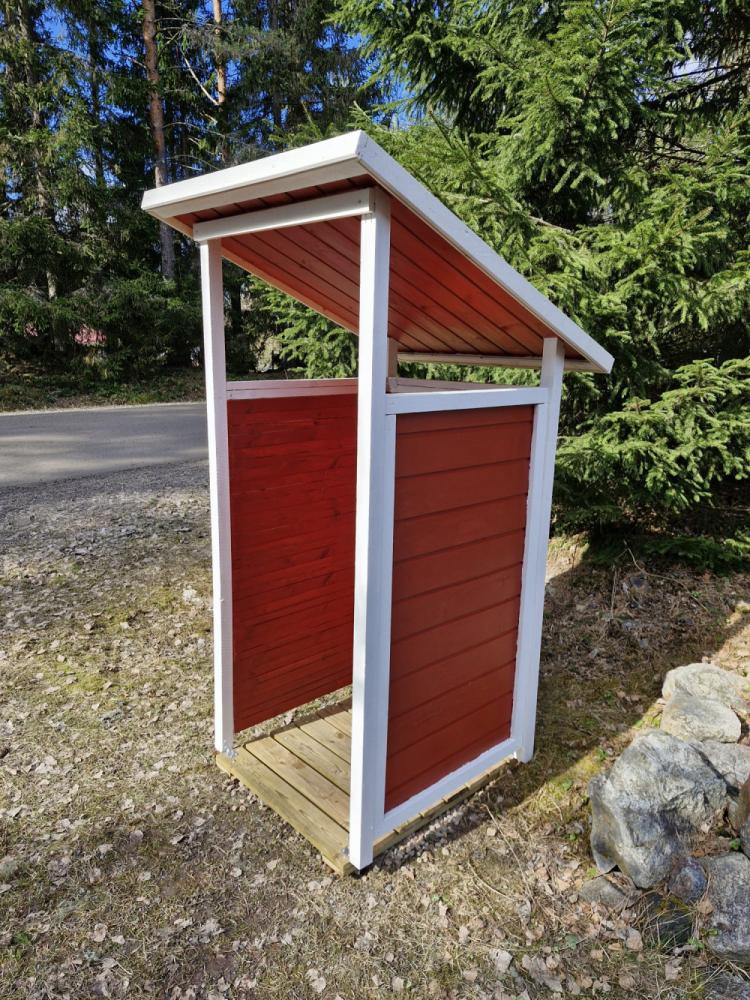 Roskakatos 240 litraiselle astialle