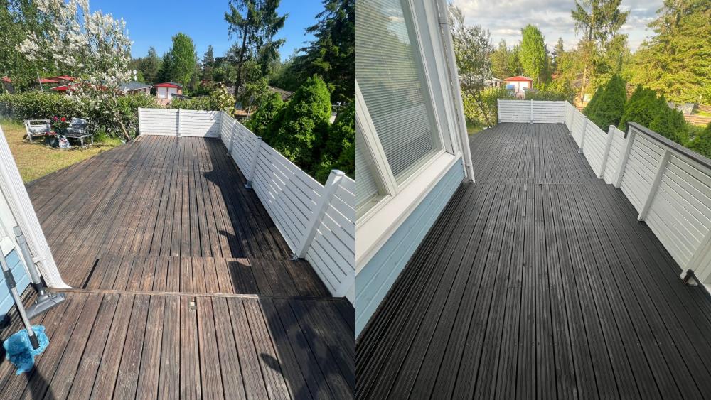 Terassin käsittely