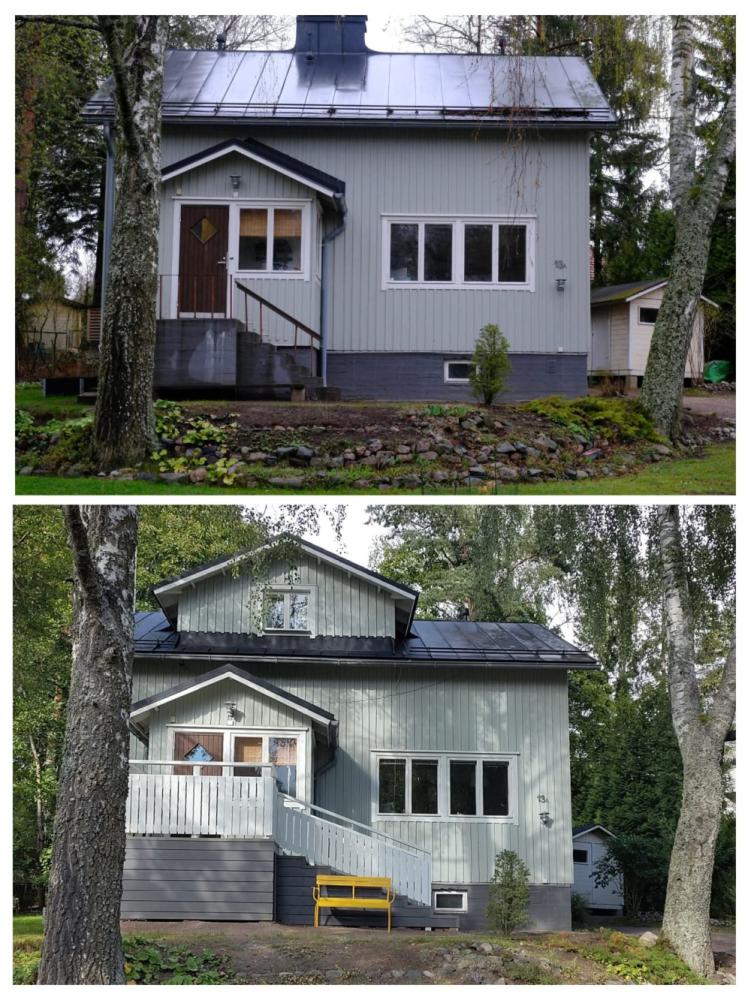 Lyhdyn ja portaiden rakentaminen