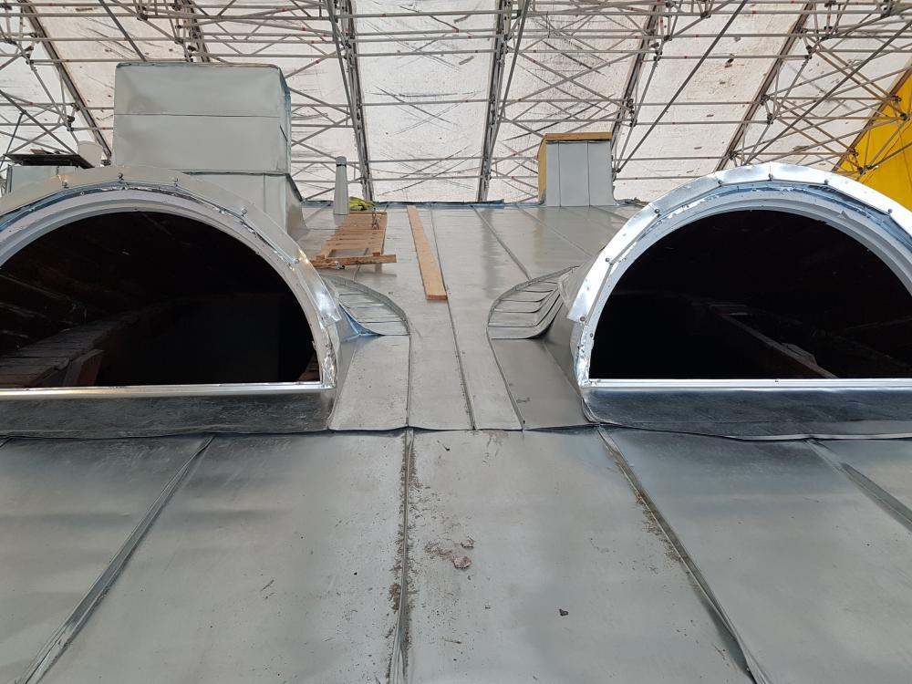 kattoikkunoiden pellitys