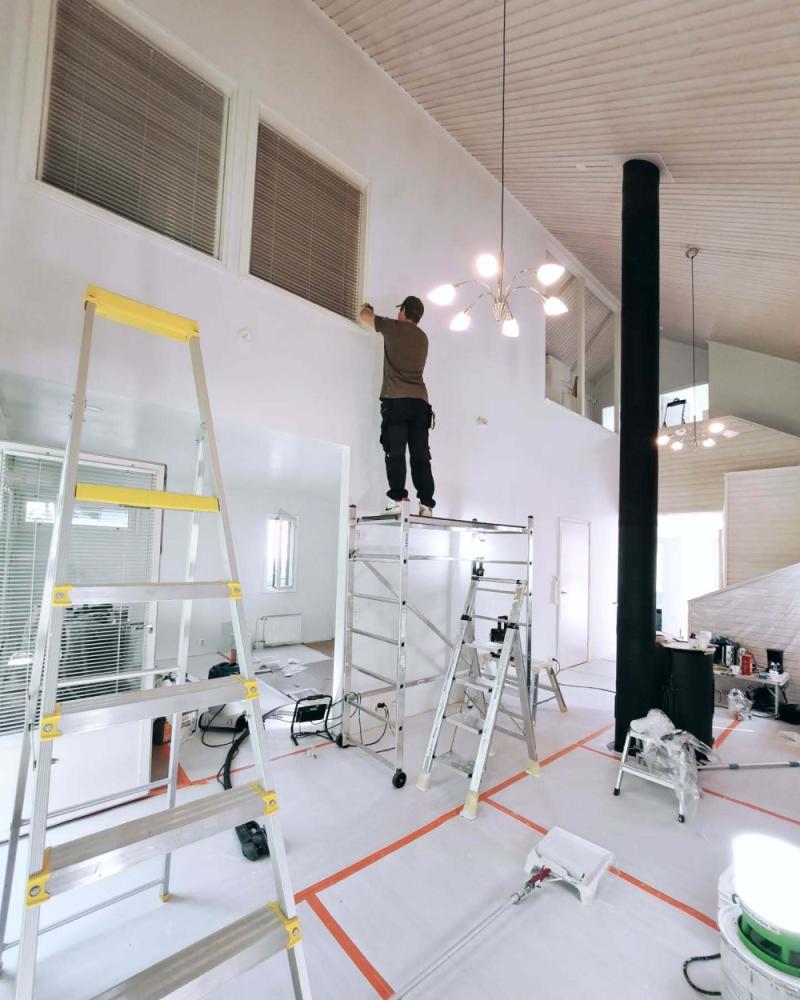 Omakotitalon sisäremontti