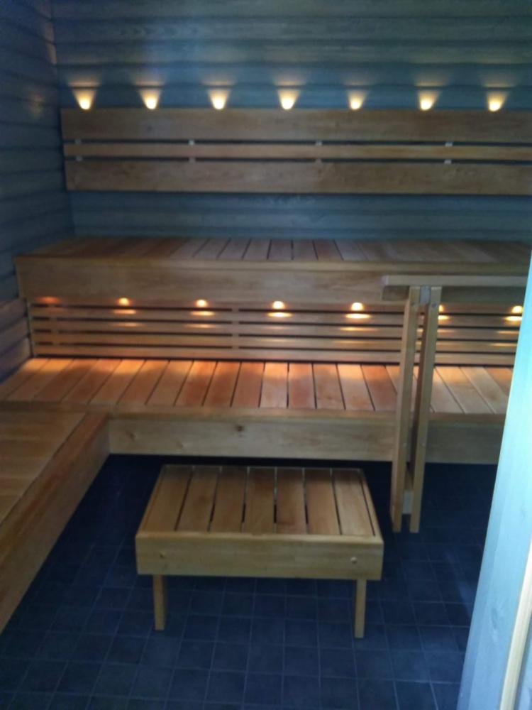 Saunaremontin lopputulos