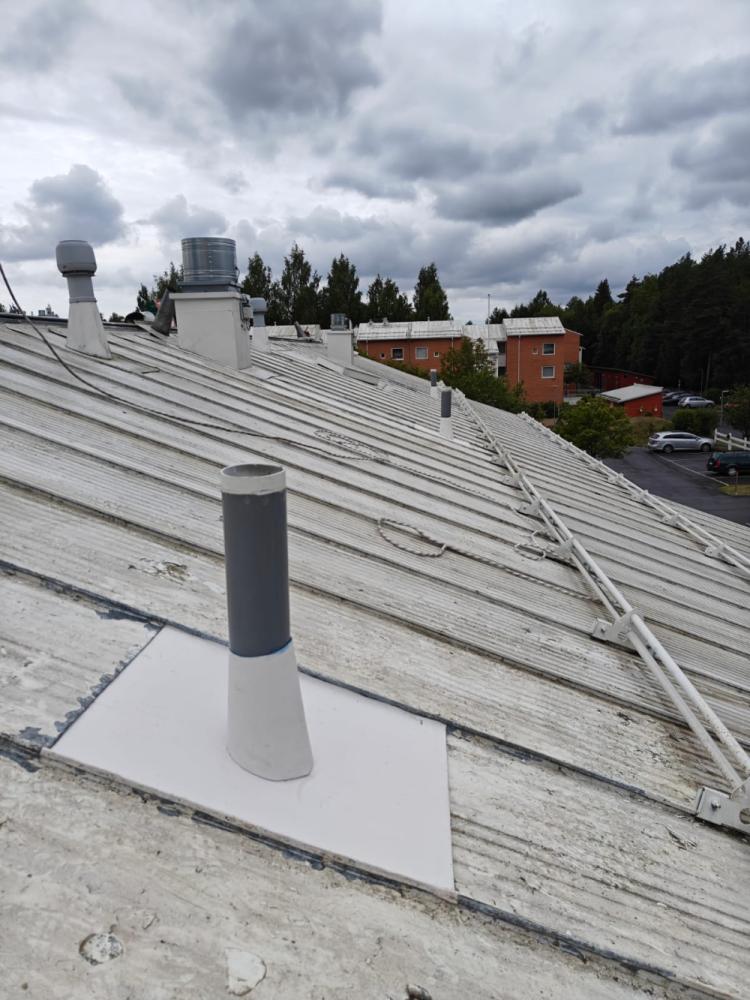 Konesaumakatolle kartiollinen palanvaihto