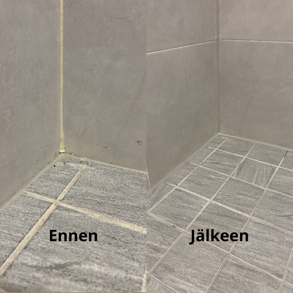 Silikonisaumojen vaihto