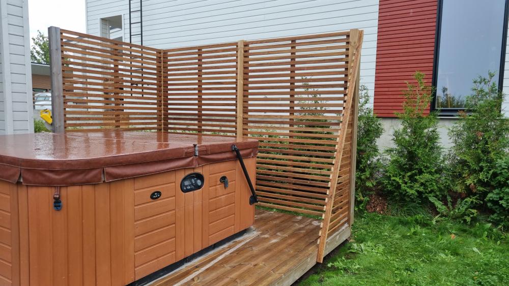 Rimoituksen teko terassille