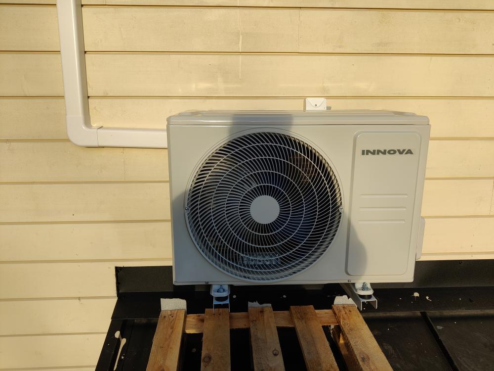 Ilmalämpöpumpun asennus