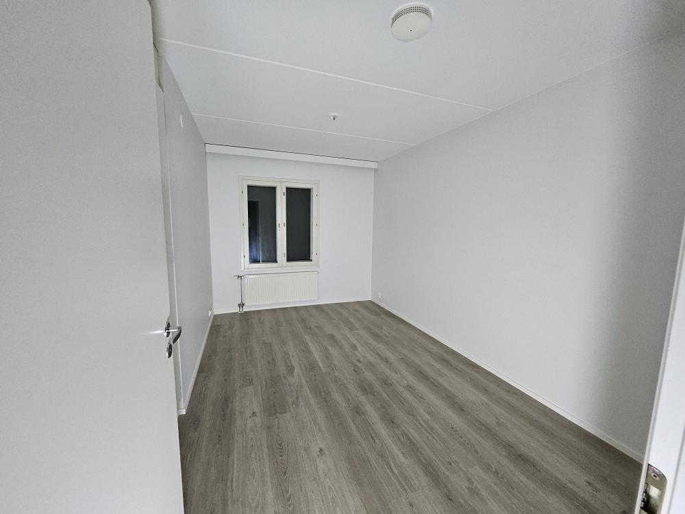 Huoneiston seinien maalaus ja vinyylilankun asennus