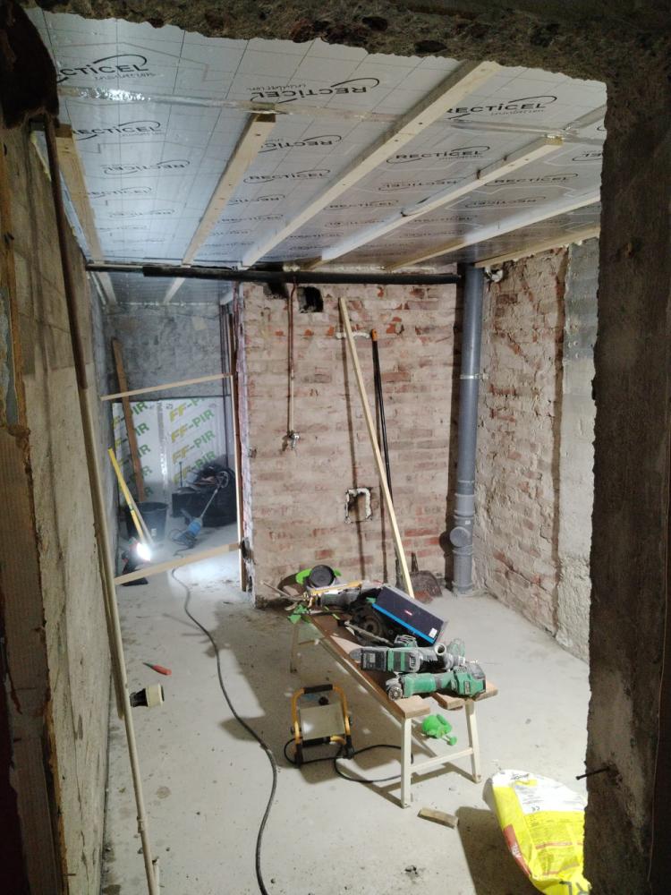 Suihkuhuoneen ja saunan remontti. Imatra.