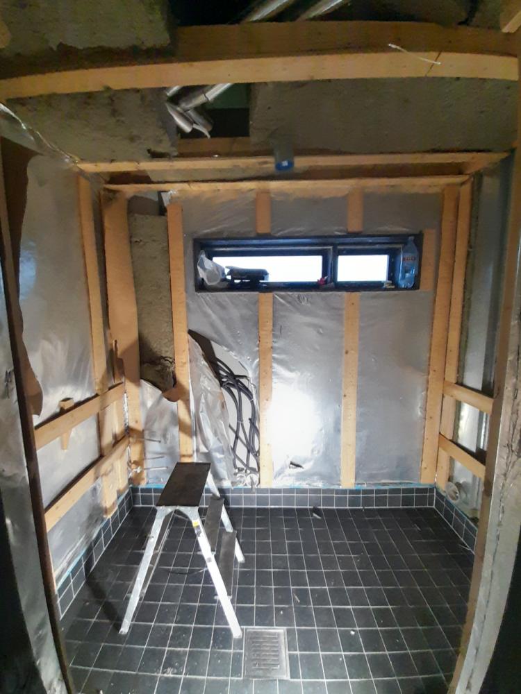 Sauna renovation