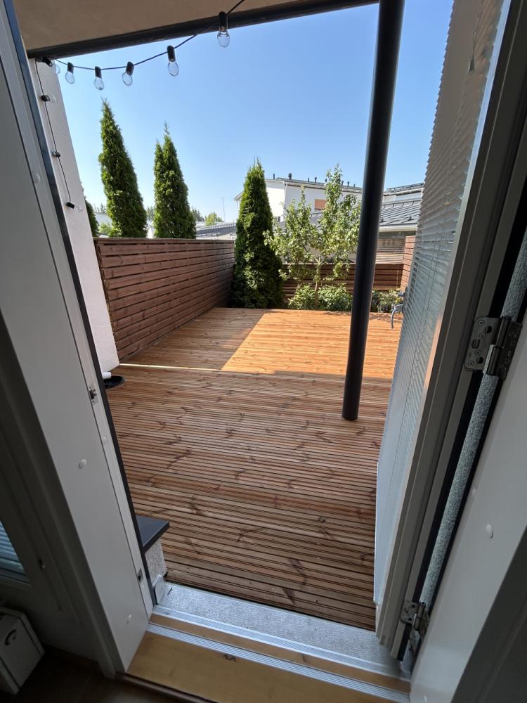 Terassipation laajennus