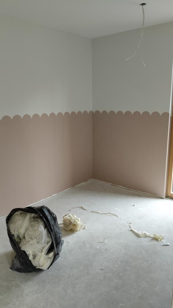 Uudiskohden tasoitus, maalaus