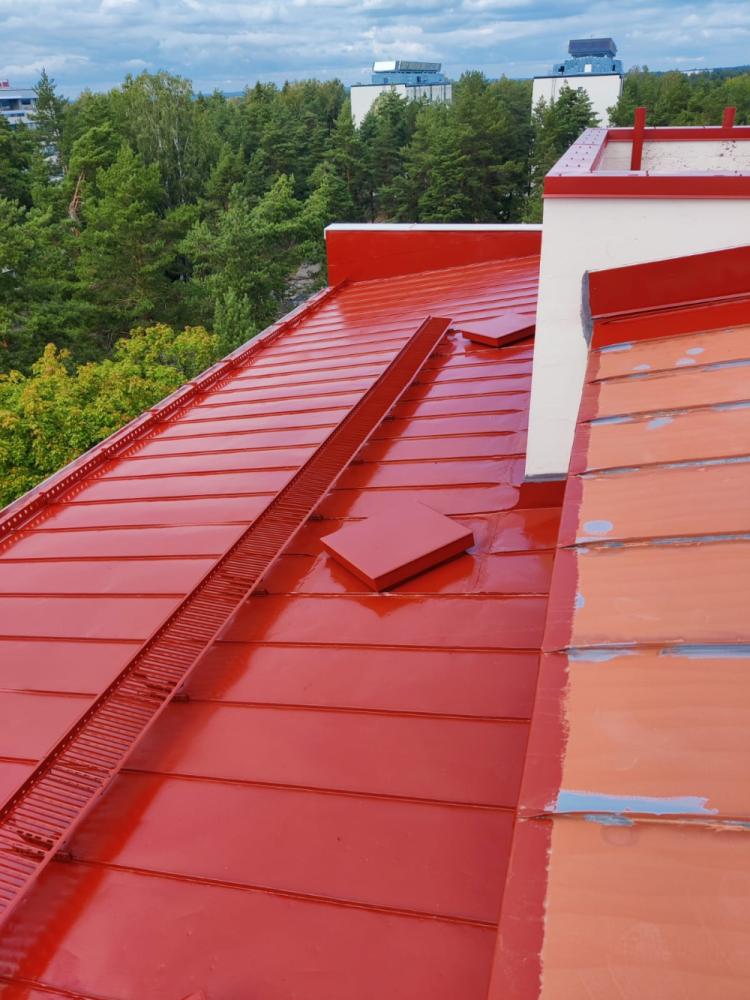 2-komponentti peltikaton pinnoitus