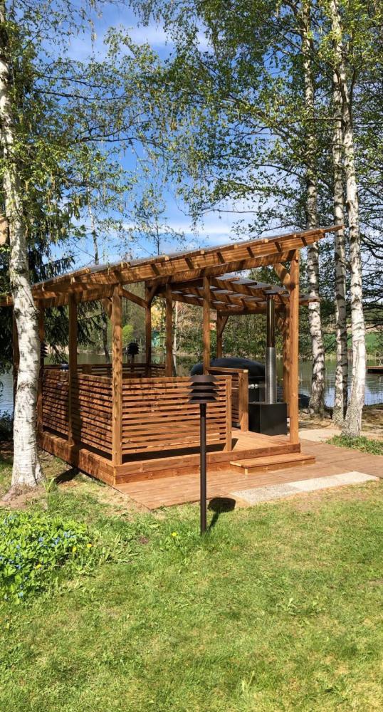 Paljukatos ja terassirakenne