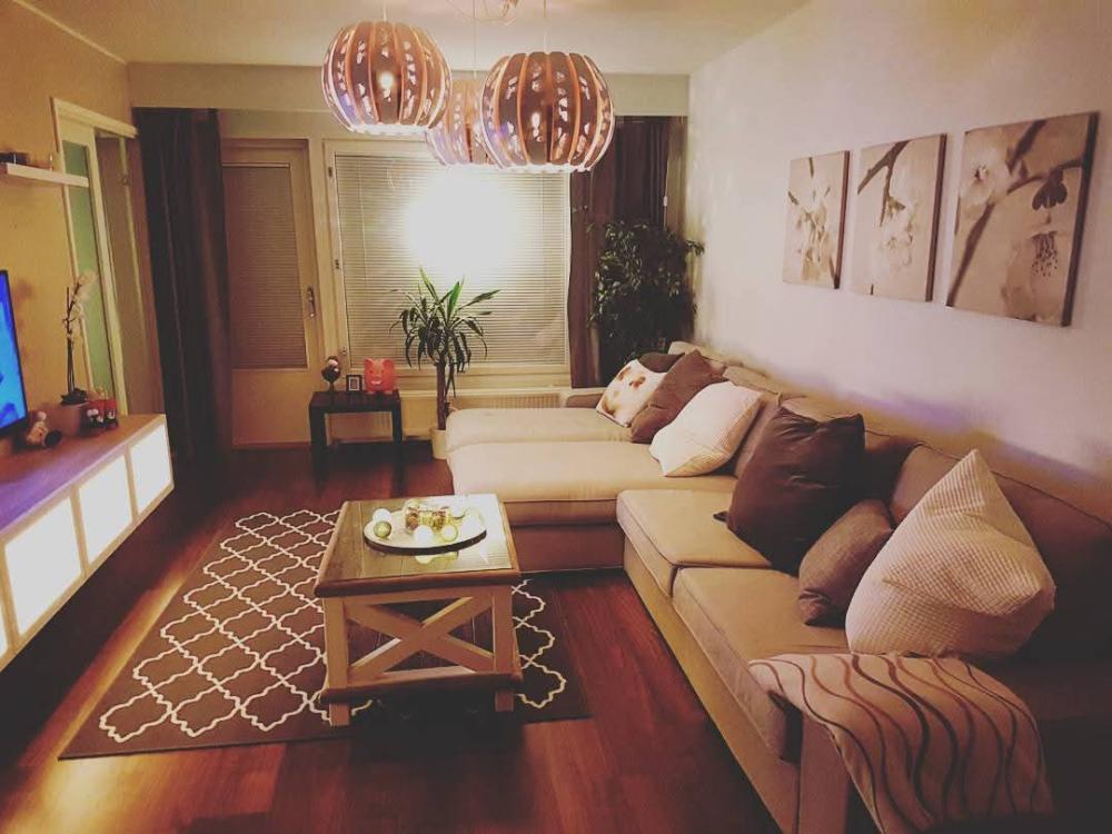 Olohuoneen pintaremontti