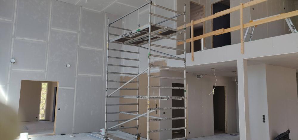 Uudiskohden tasoitus, maalaus