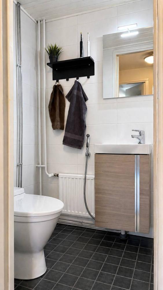 WC-tilan täydellinen remontti