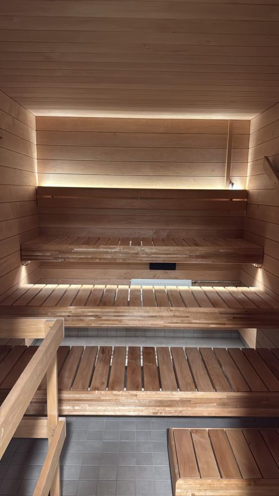 Saunan toteutus taloyhtiön yhteissaunaan