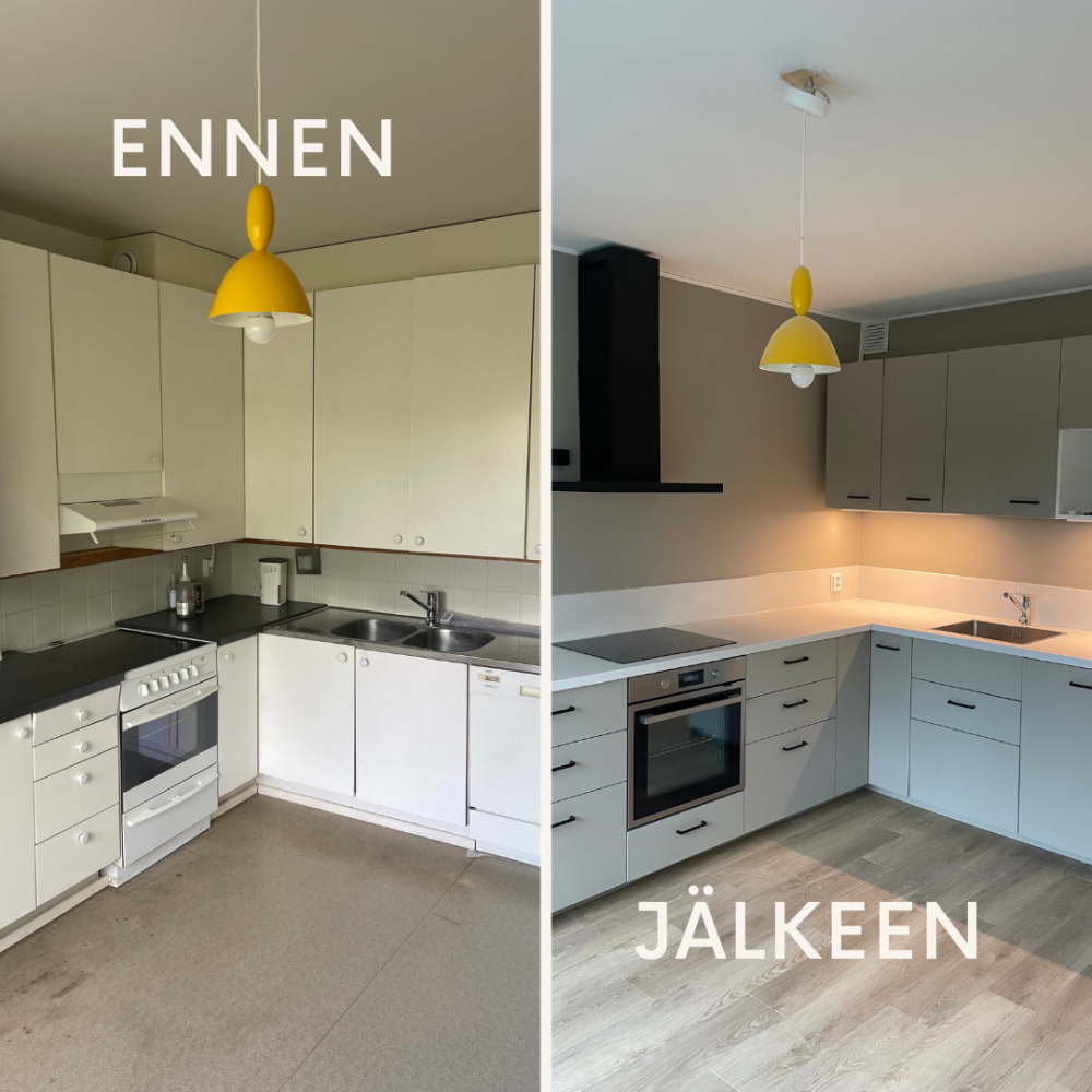 Espoo pintaremontti 57m2