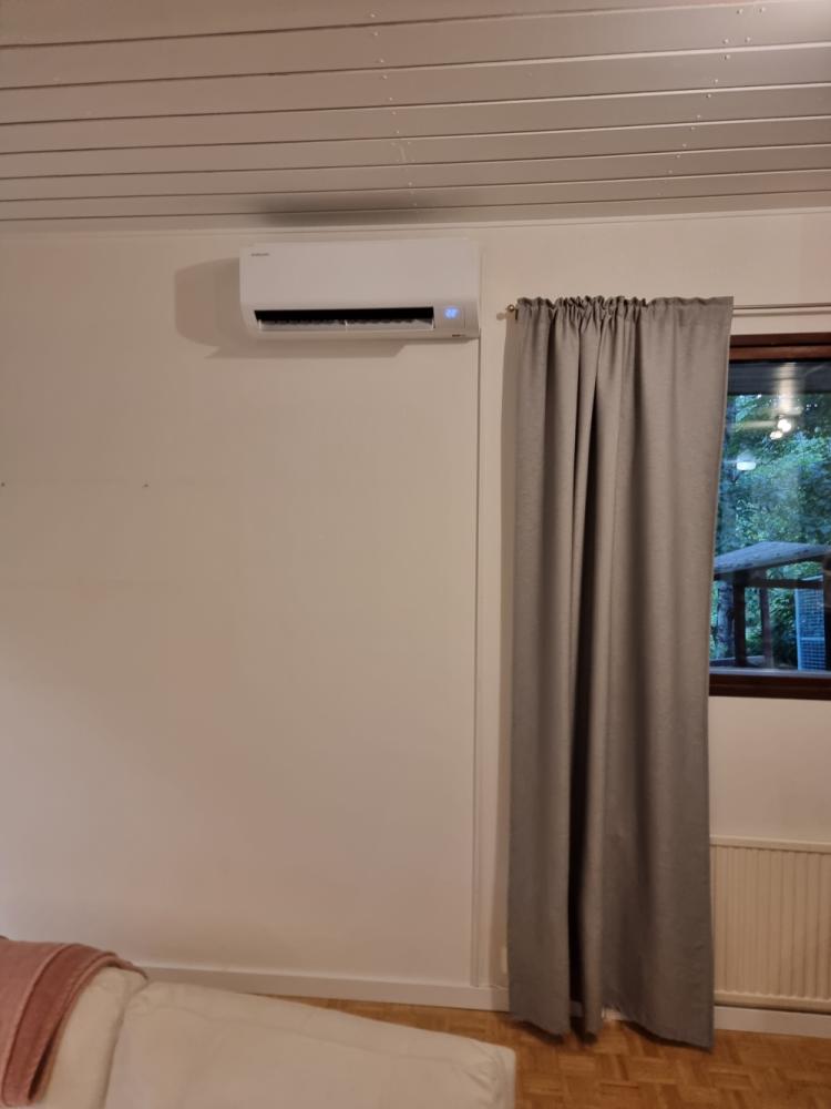 Samsung ilmalämpöpumpun asennus