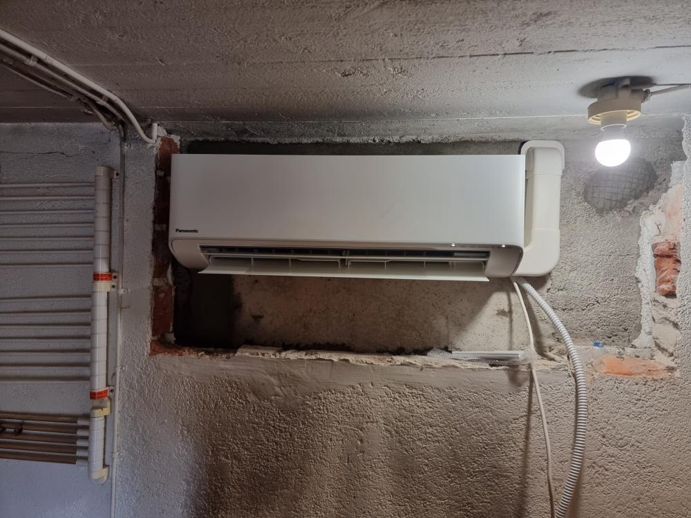 Panasonic ilmalämpöpumpun asennus