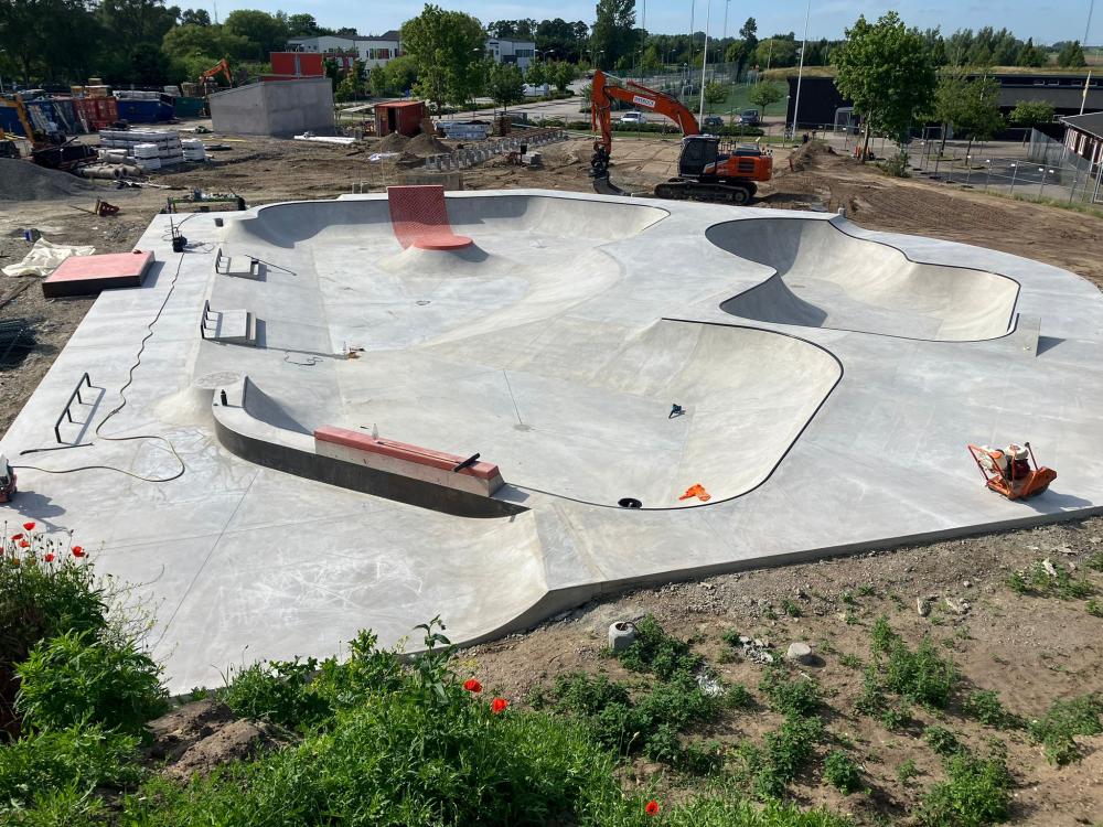 Skatepark in Löddeköpinge, Sweden